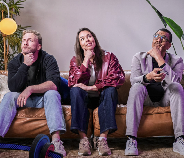 foto pawwer squad members op bank