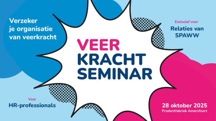 SPAWW-seminar 28 oktober: speciaal voor HR-professionals