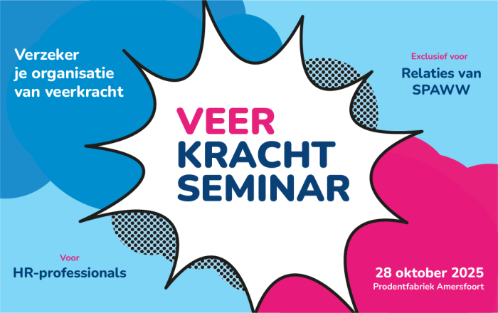 SPAWW-seminar 28 oktober: speciaal voor HR-professionals